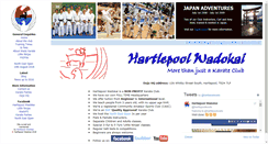 Desktop Screenshot of hartlepoolwadokai.com